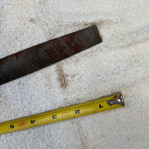 Grobet USA 14" Double Cut Half Round File - Picture 7 of 8